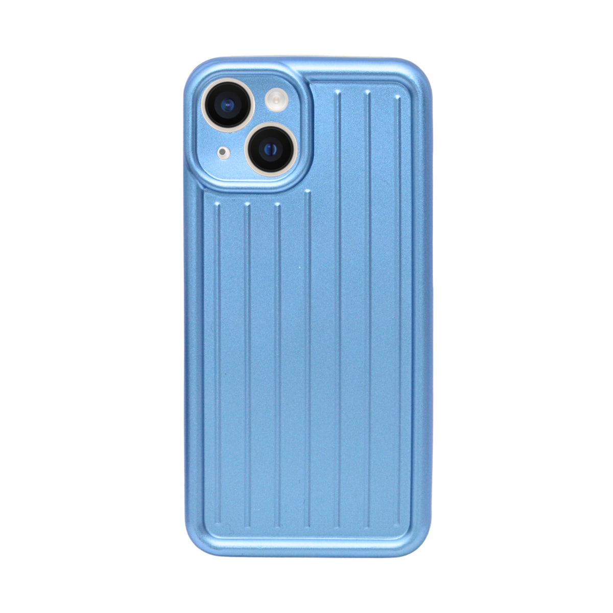 3D Vertical Striped Bumper Phone Case with Camera Protection for iPhone 13 / 14