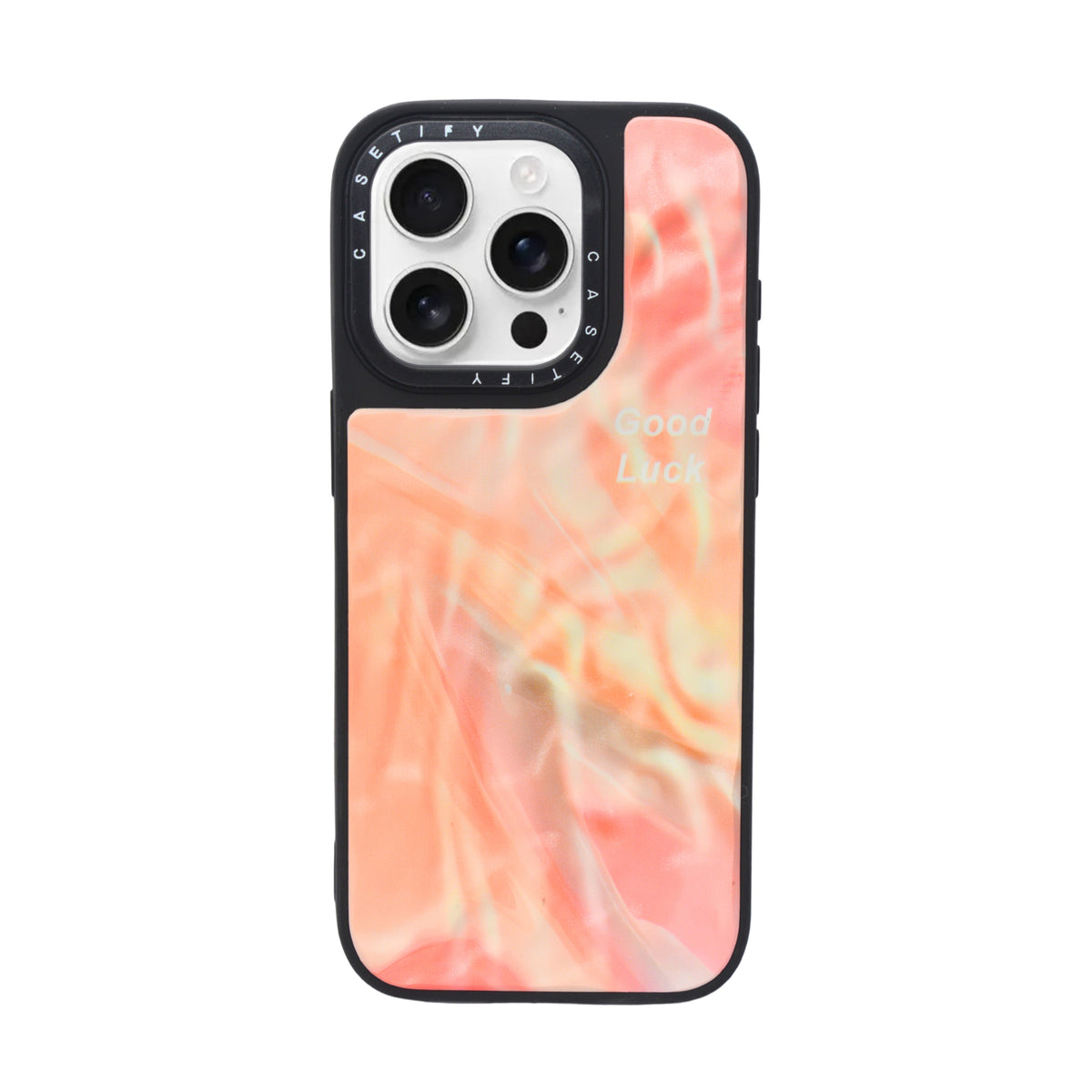 Marble Glossy Abstract Protective Phone Case For iPhone 15 Pro Max