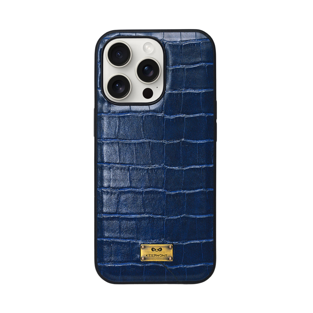 Crocodile Texture Leather Phone Case for iPhone 13 Pro