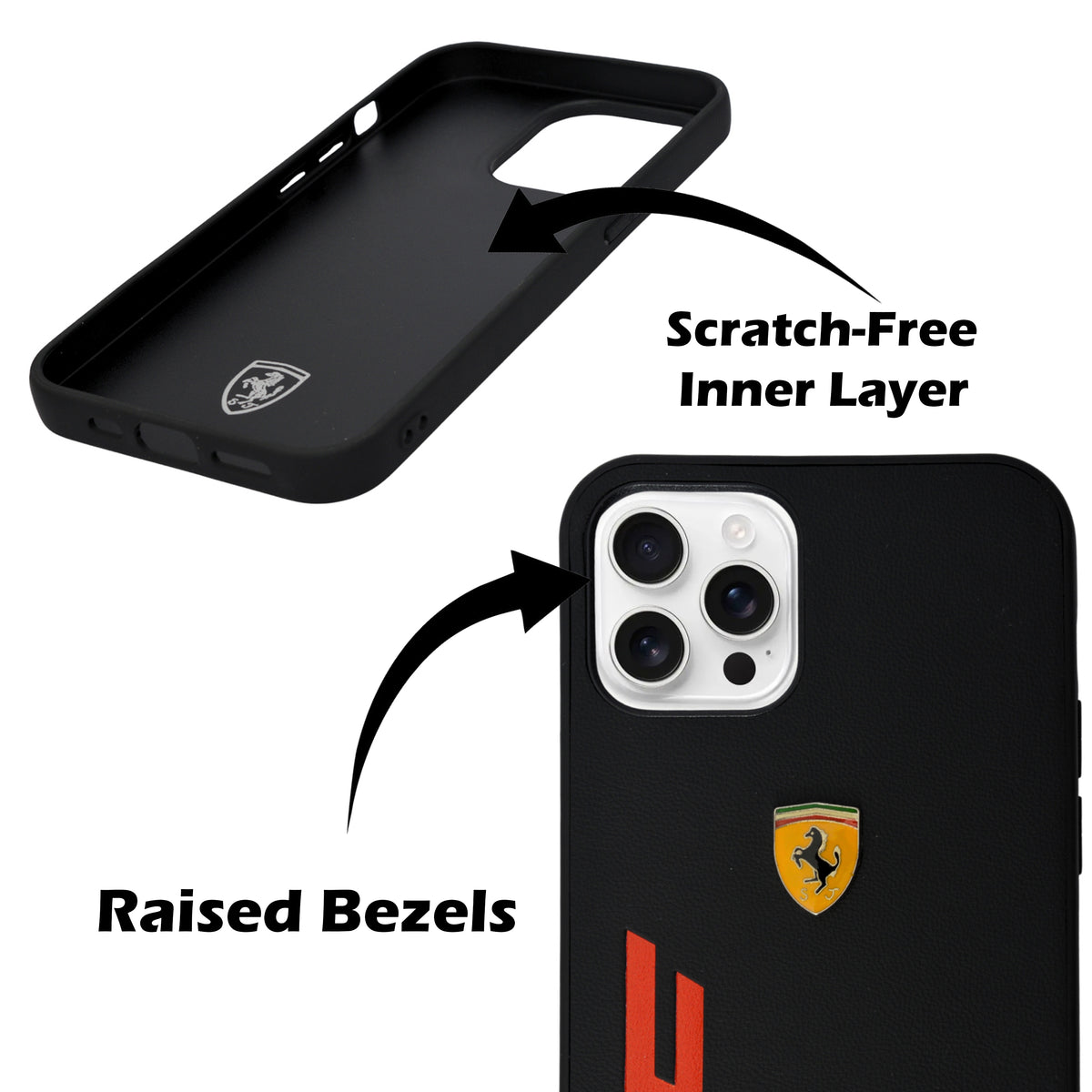 Premium SF Logo Motorsport Cover For iPhone 12 / 12 Pro