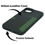 Slim Leather Wallet With Card Holder Case For iPhone 14 Plus / 15 Plus