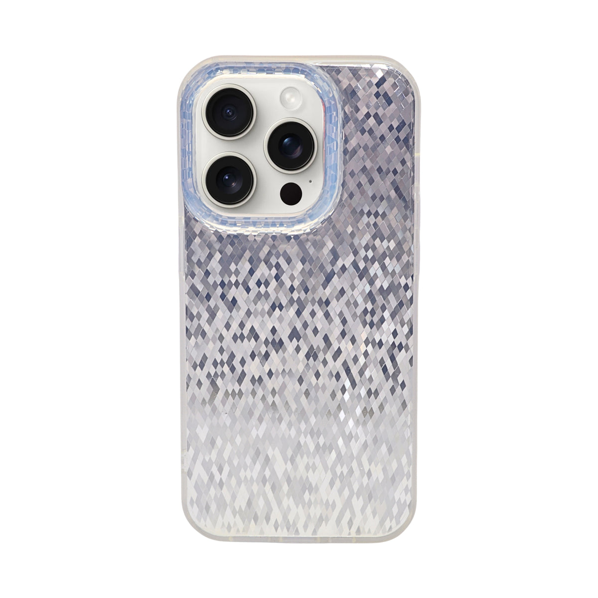 Crystal Mosaic with Prismatic Effect Phone Case for iPhone 14 Pro