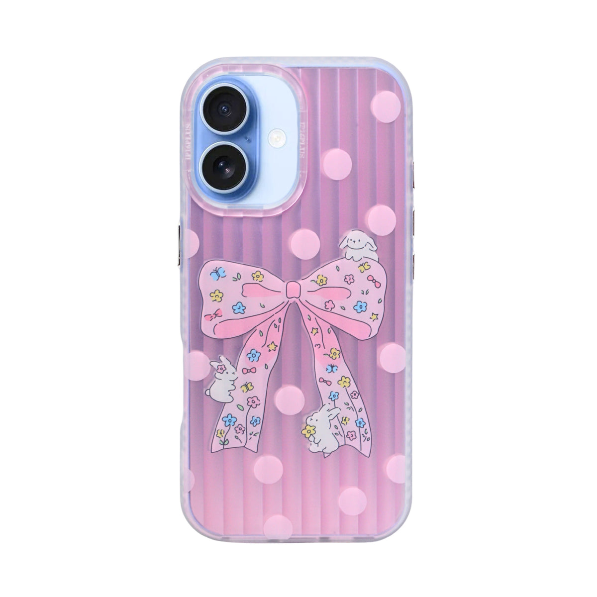 Aesthetic Bow & Floral Phone Case for iPhone 17