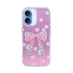 Aesthetic Bow & Floral Phone Case for iPhone 17