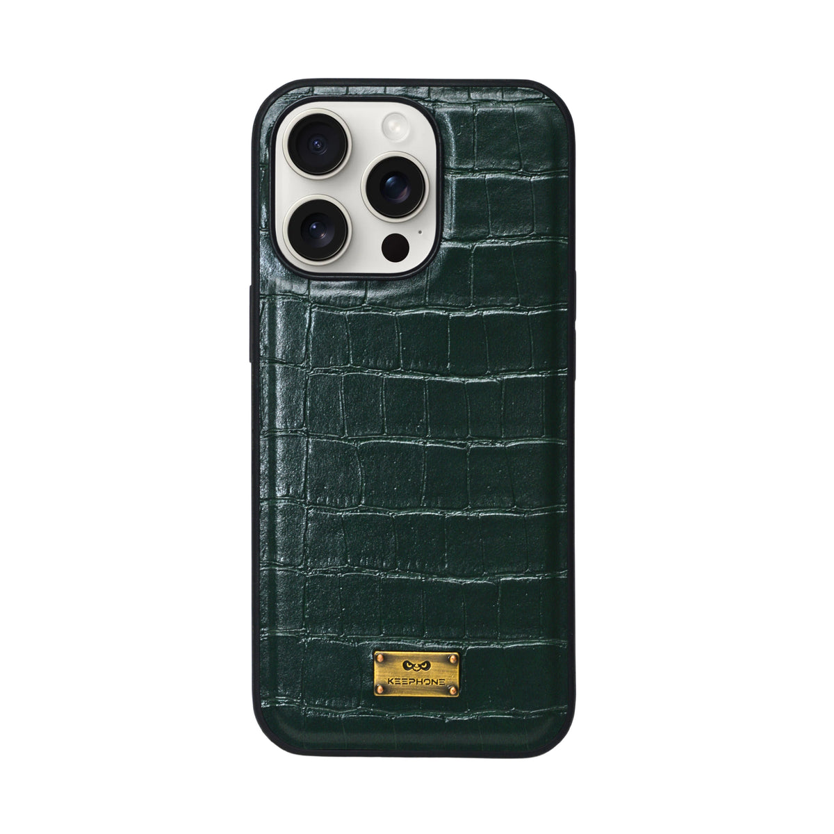 Crocodile Texture Leather Phone Case for iPhone 13 Pro