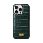 Crocodile Texture Leather Phone Case for iPhone 13 Pro