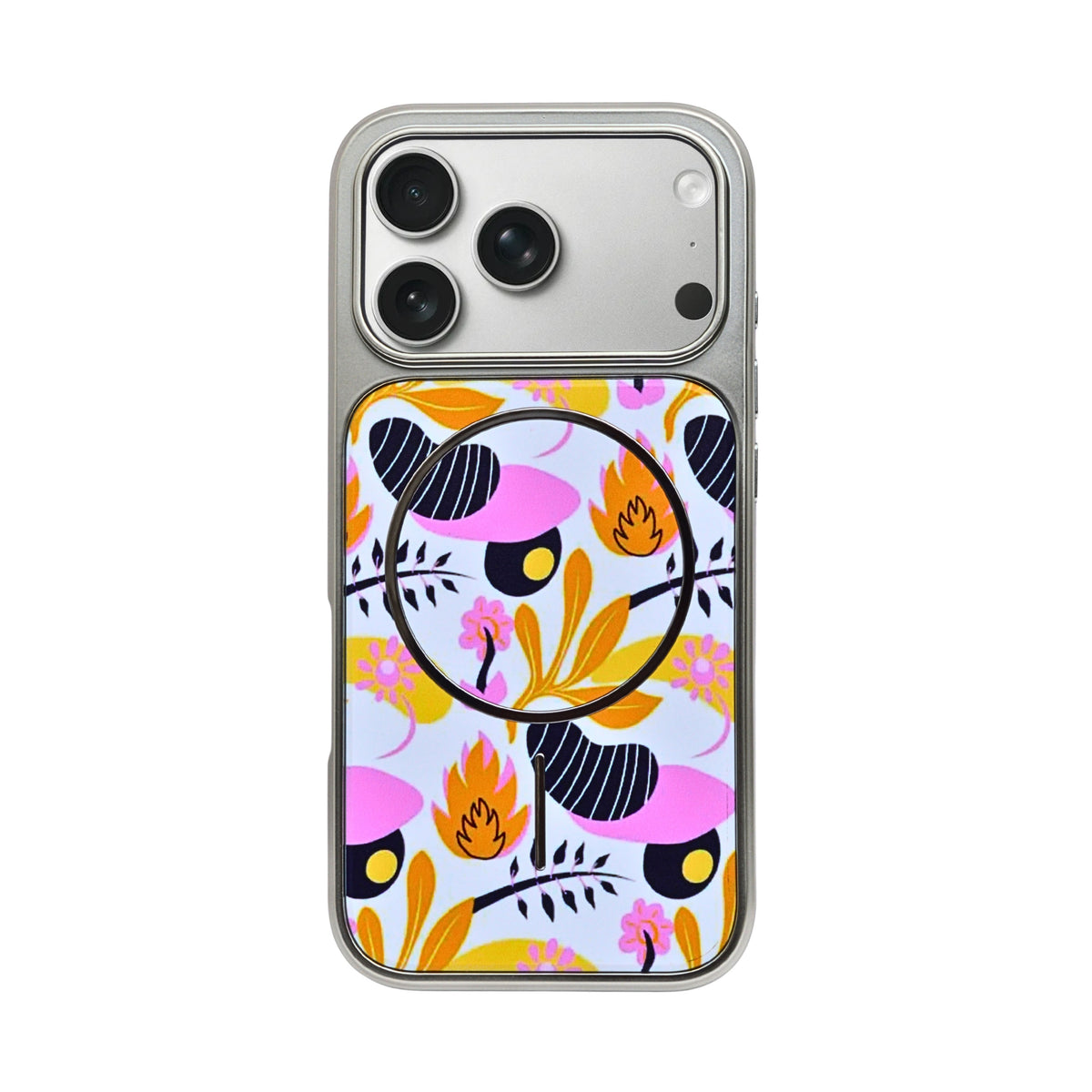 Floral Blossom Print MagSafe Compatible Phone Case for iPhone 17 Pro