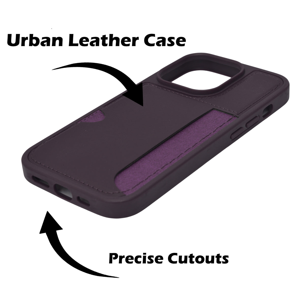 Slim Leather Wallet With Card Holder Case For iPhone 14 Pro Max
