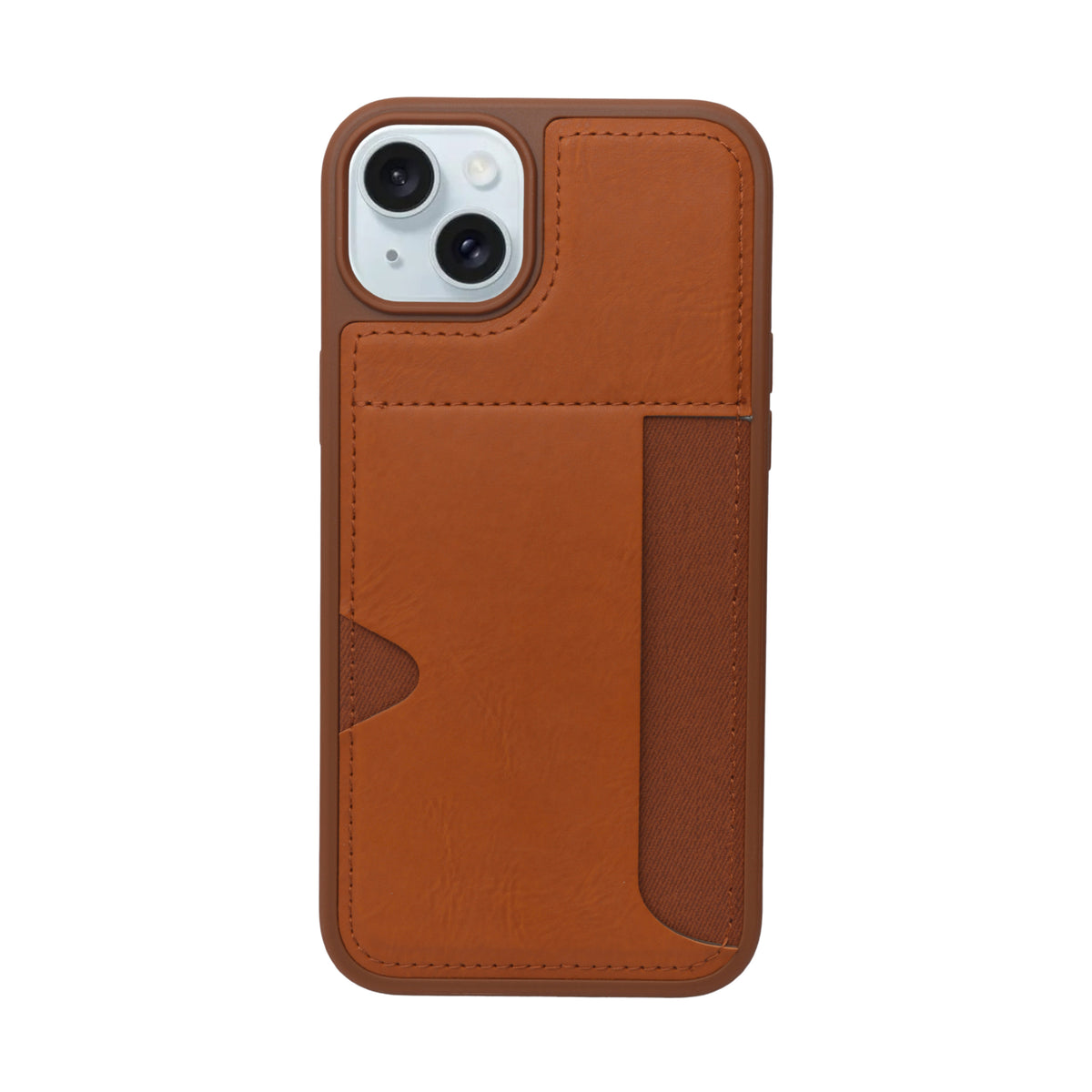Slim Leather Wallet With Card Holder Case For iPhone 14 Plus / 15 Plus