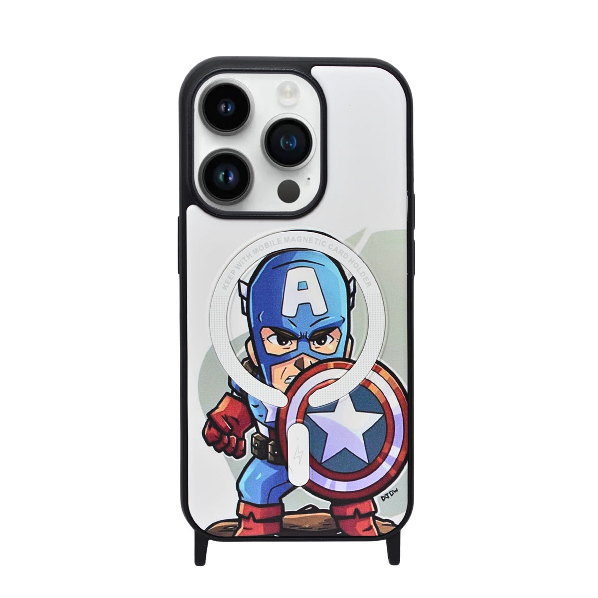 Anime Print Vibrant Character Design Phone Case for iPhone 14 Pro Max