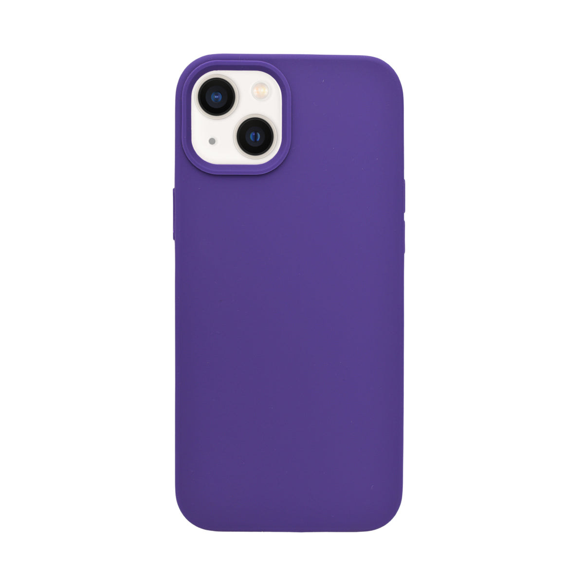 Premium Soft Silicone with Microfiber Lining Phone Case for iPhone 14 Plus / 15 Plus