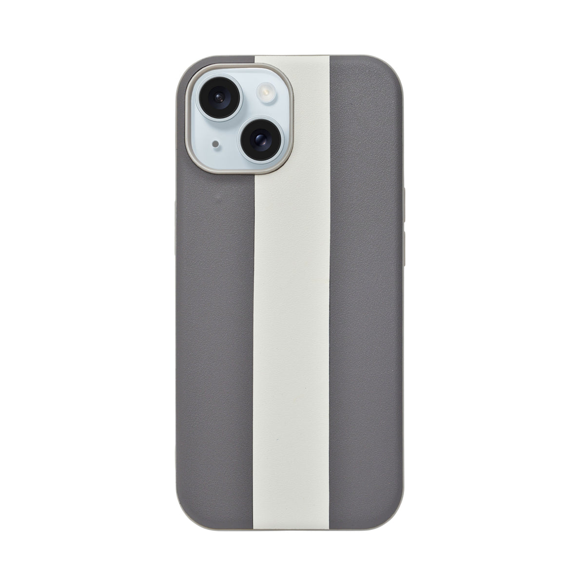 Bold Dual Tone Stipes Pattern Phone Case for iPhone 15