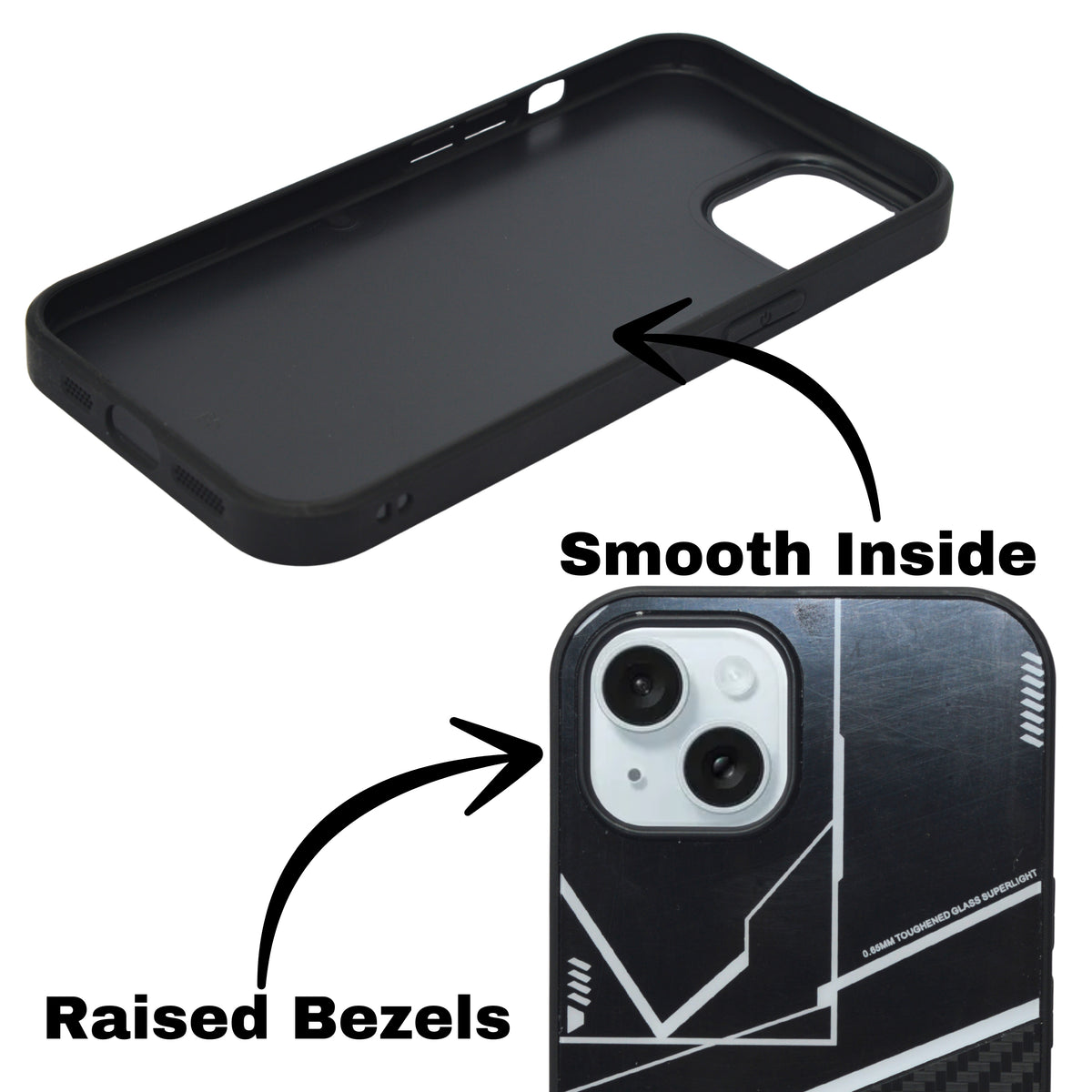 Premium Car Motorsport Edition Phone Case for iPhone 14Plus / 15Plus