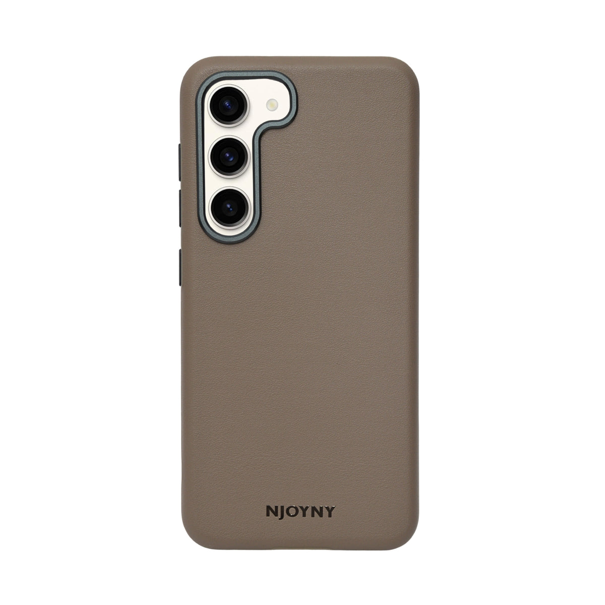 Leather Texture Sleek Matte Protective Phone Case for Samsung S23