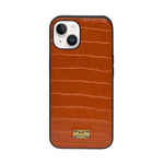 Crocodile Texture Leather Phone Case for iPhone 13 / 14
