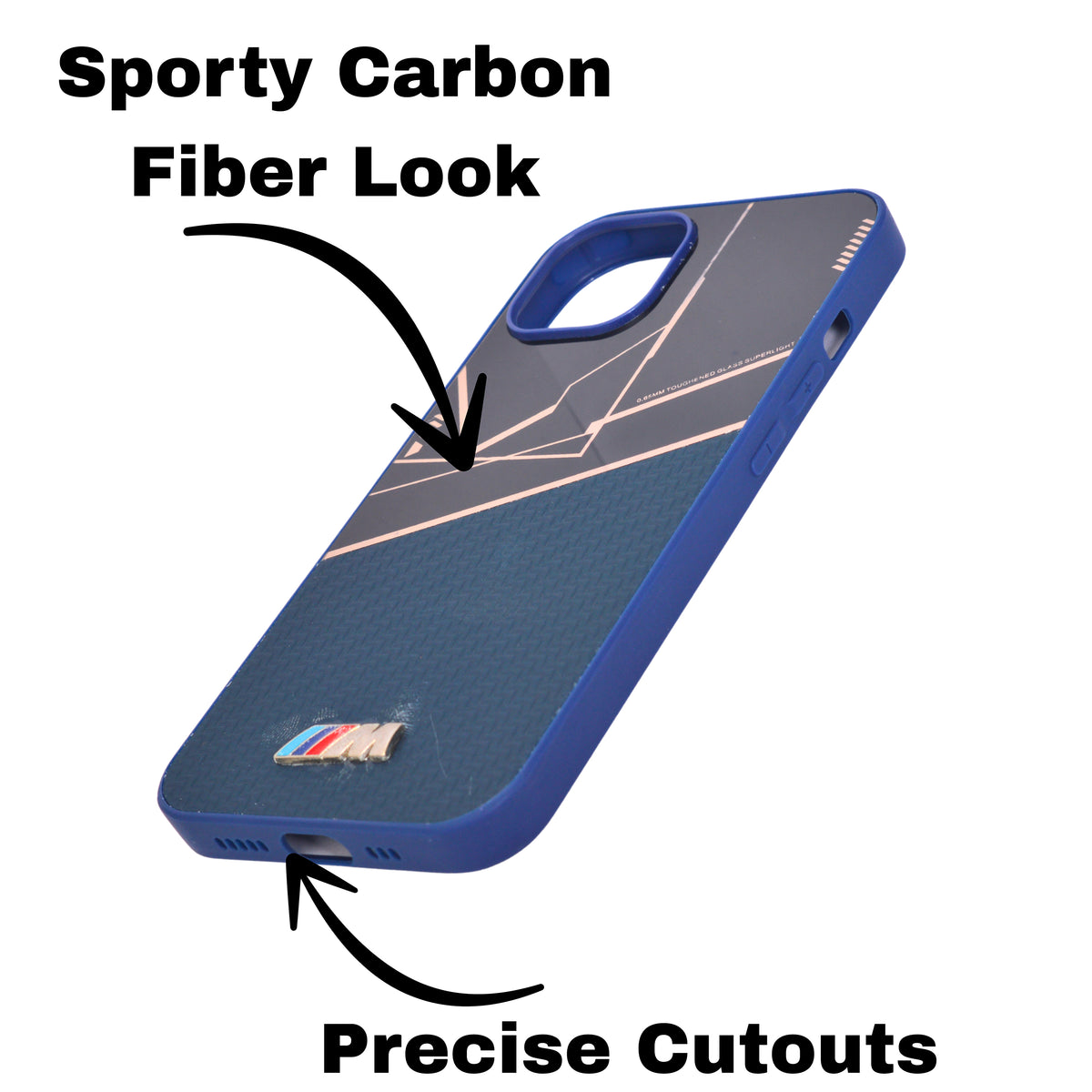 Premium Car Motorsport Edition Phone Case for iPhone 14Plus / 15Plus