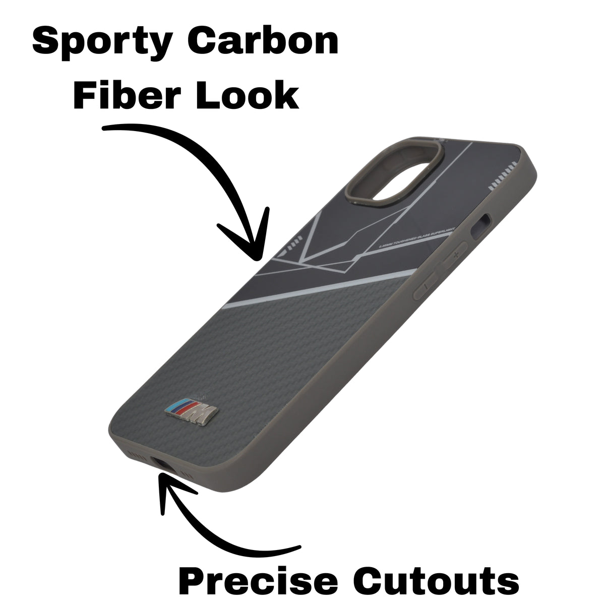 Premium Car Motorsport Edition Phone Case for iPhone 14Plus / 15Plus