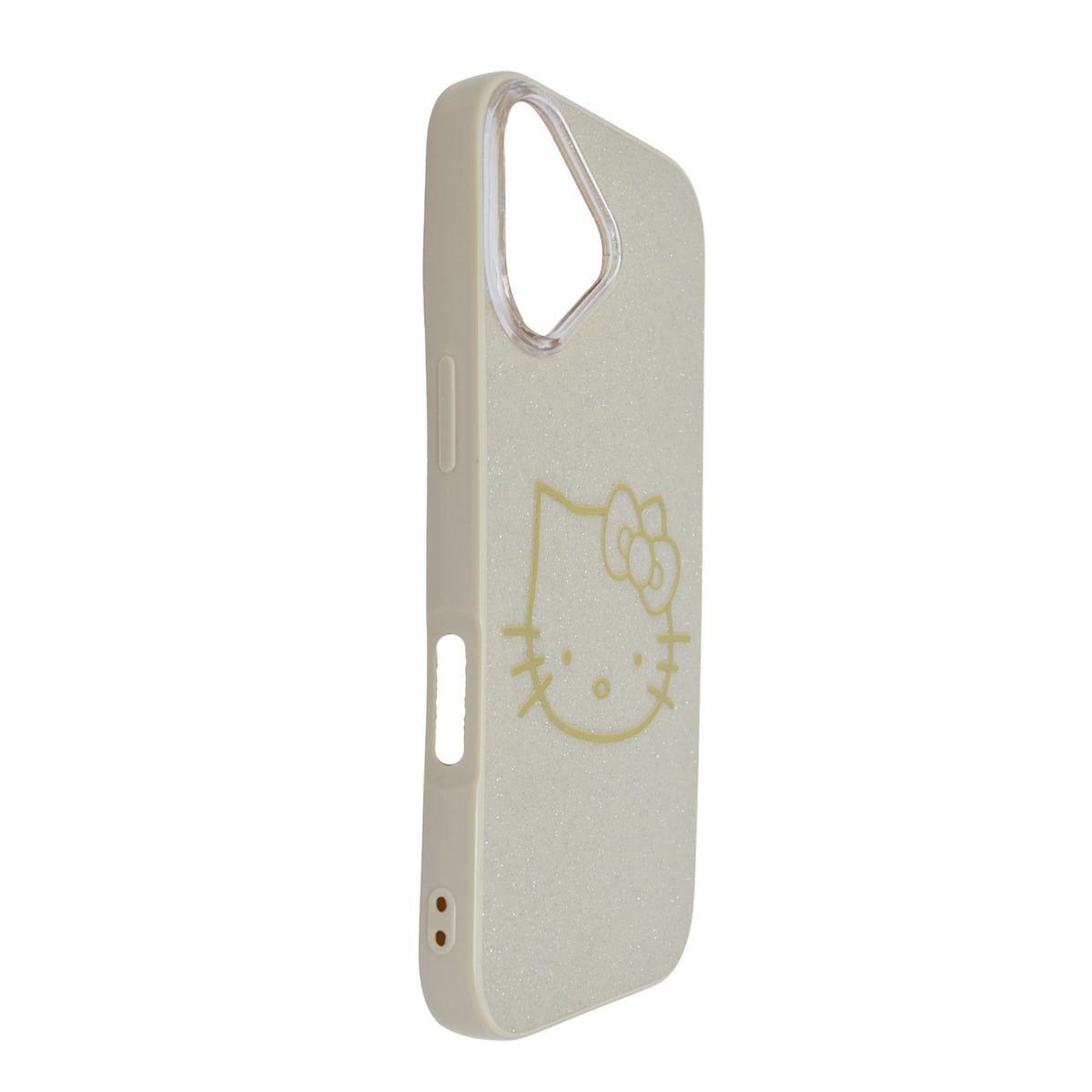 Glitter Sparkle Kitty Phone Case for iPhone 17