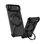Z-Shape Metal Frameless MagSafe Rotation Stand Case For iPhone 17 Air