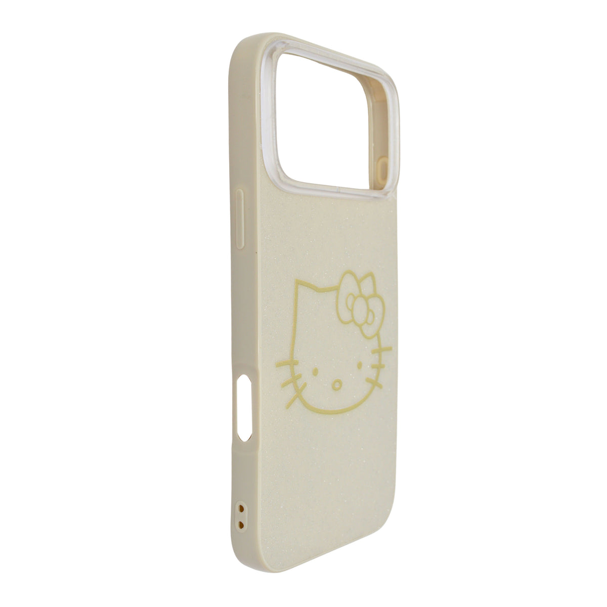 Glitter Sparkle Kitty Phone Case for iPhone 17 Pro Max