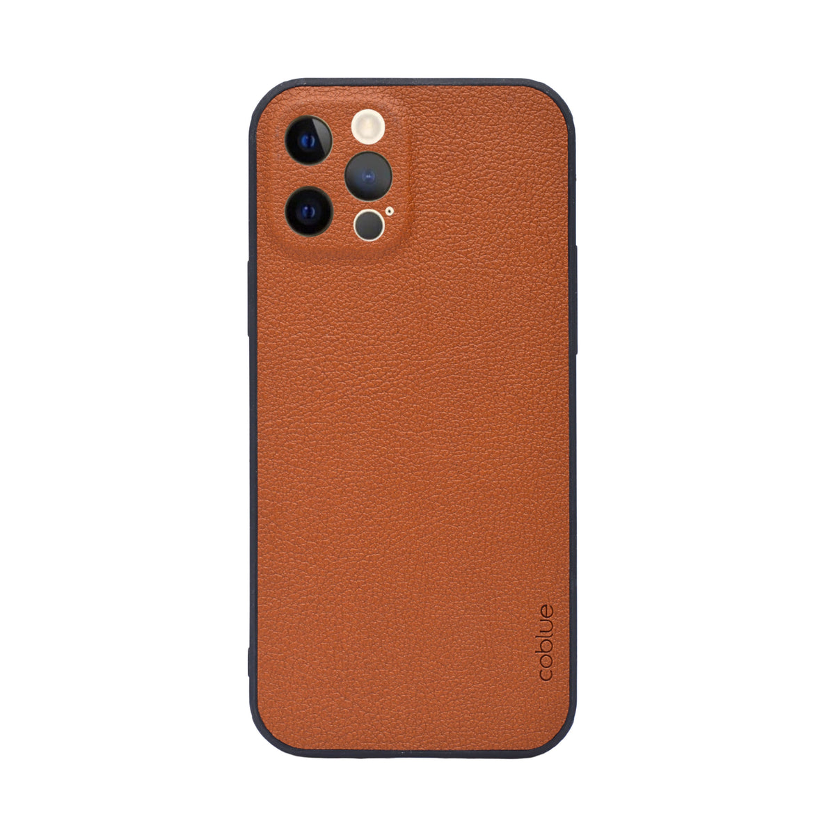 Luxury Soft Leather Texture Slim Phone Case for iPhone 12 / 12 Pro