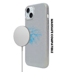 Glitter Marble with Sparkle Finish Phone Case For iPhone 14 Plus / 15 Plus