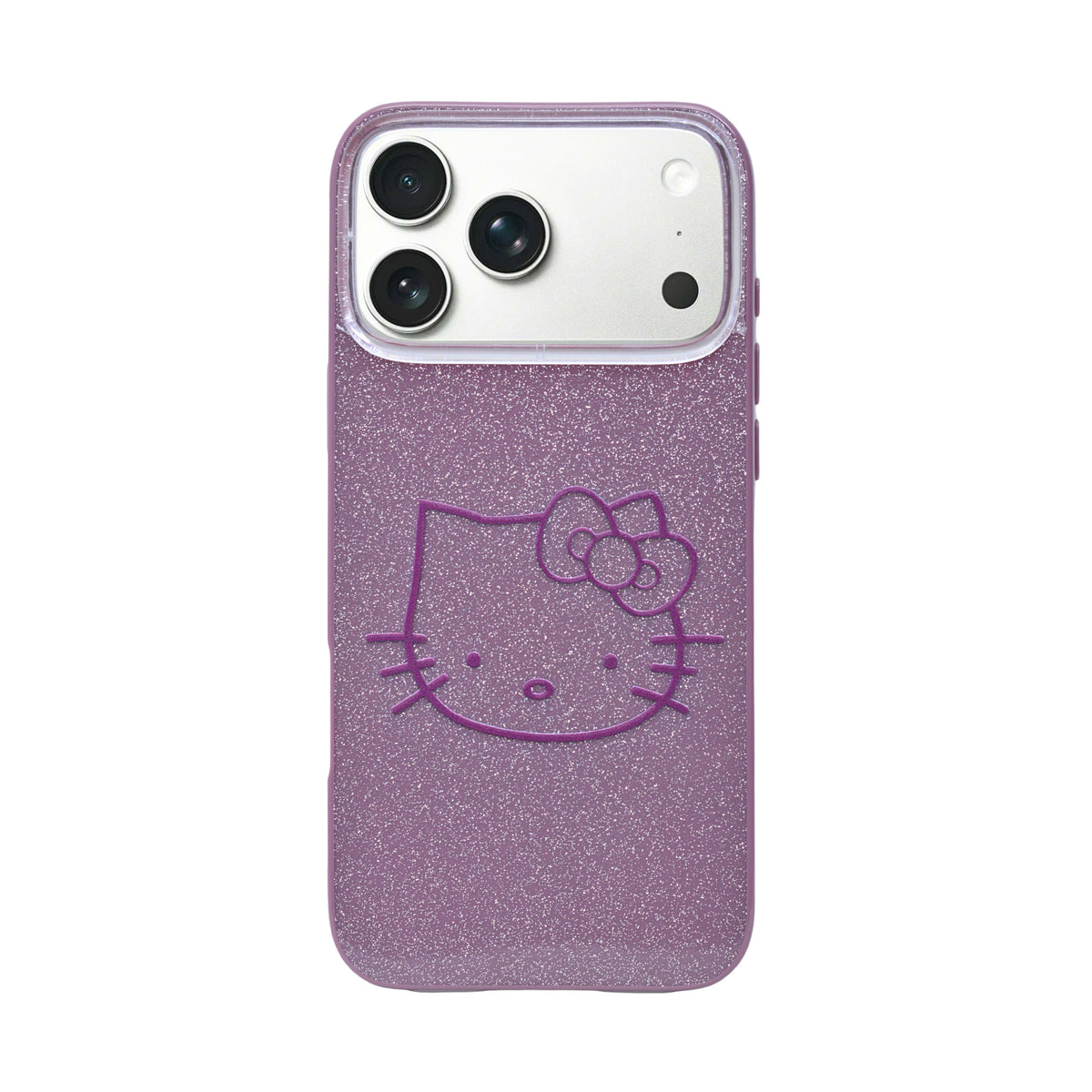 Glitter Sparkle Kitty Phone Case for iPhone 17 Pro Max