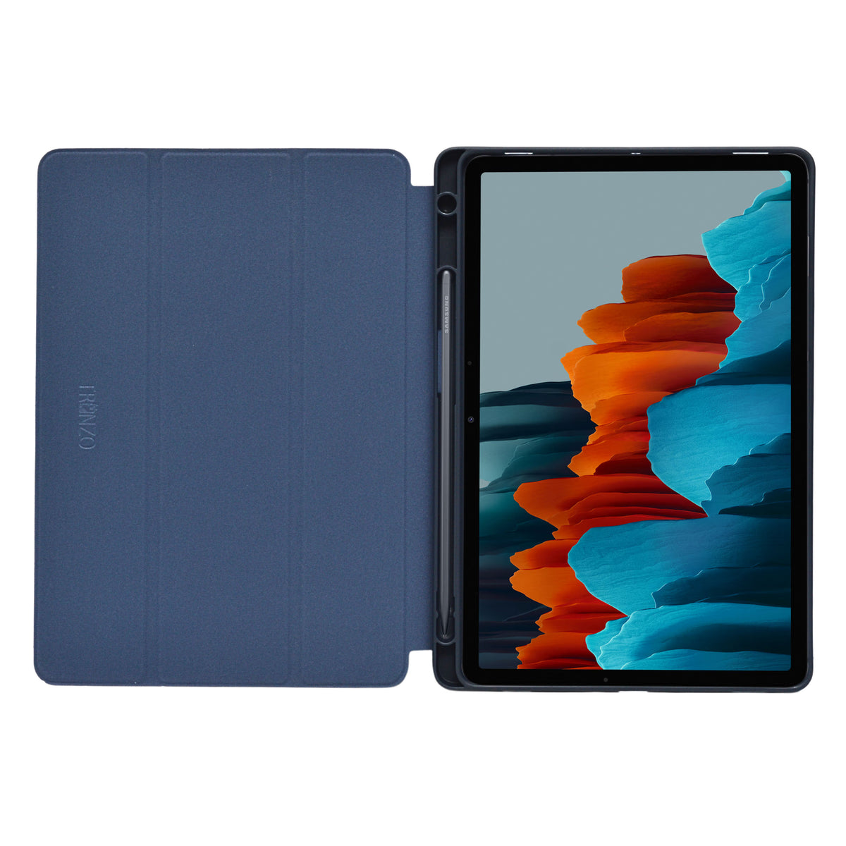 Trifold Smart Folio Case with Pencil Slot for Samsung Galaxy S7/ S8 / S9 / S9 FE