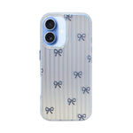 Aesthetic Bow & Floral Phone Case for iPhone 17