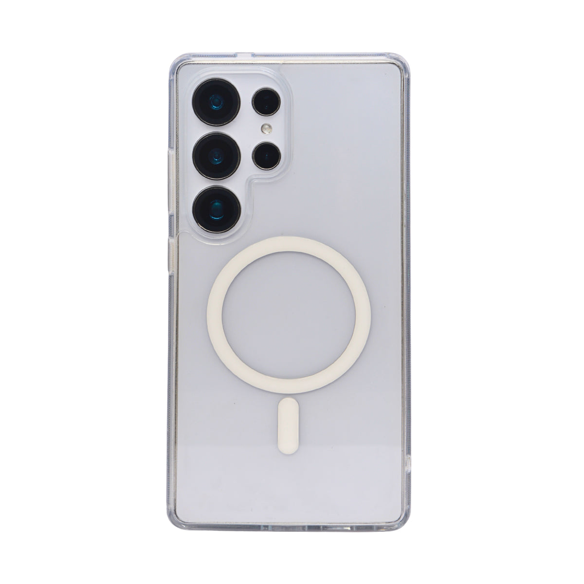 Transparent Magsafe Compatible Phone Case for Samsung S25 Ultra