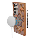 Abstract Pattern MagSafe Compatible Shockproof Phone Case for Samsung S24 Ultra