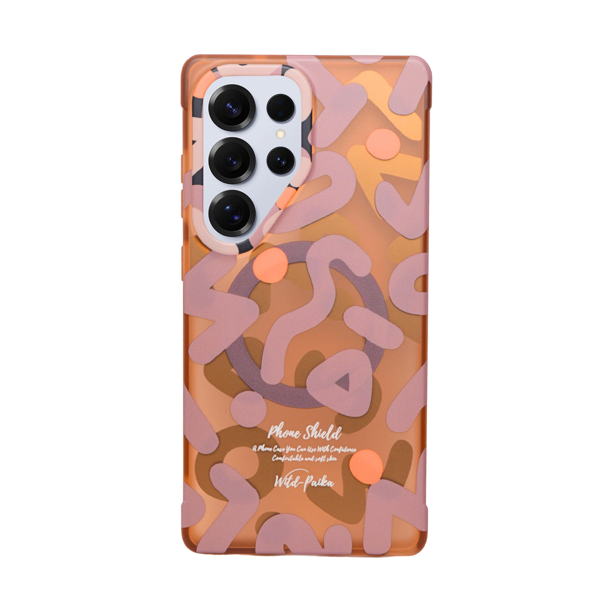 Abstract Pattern MagSafe Compatible Shockproof Phone Case for Samsung S25 Ultra
