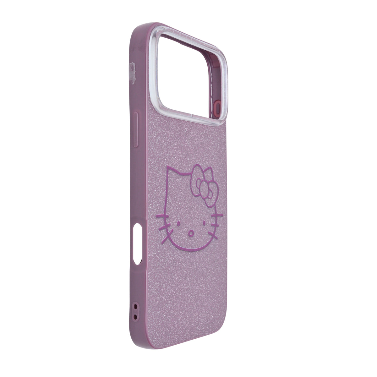 Glitter Sparkle Kitty Phone Case for iPhone 17 Pro Max