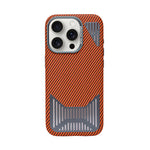 Premium Heat Dissipation with Modern Textured Finish Phone Case for iPhone 15 Pro