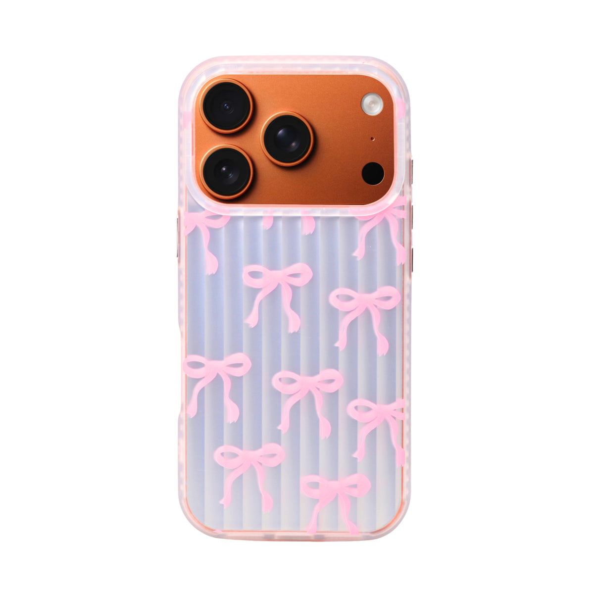 Aesthetic Bow & Floral Phone Case for iPhone 17 Pro