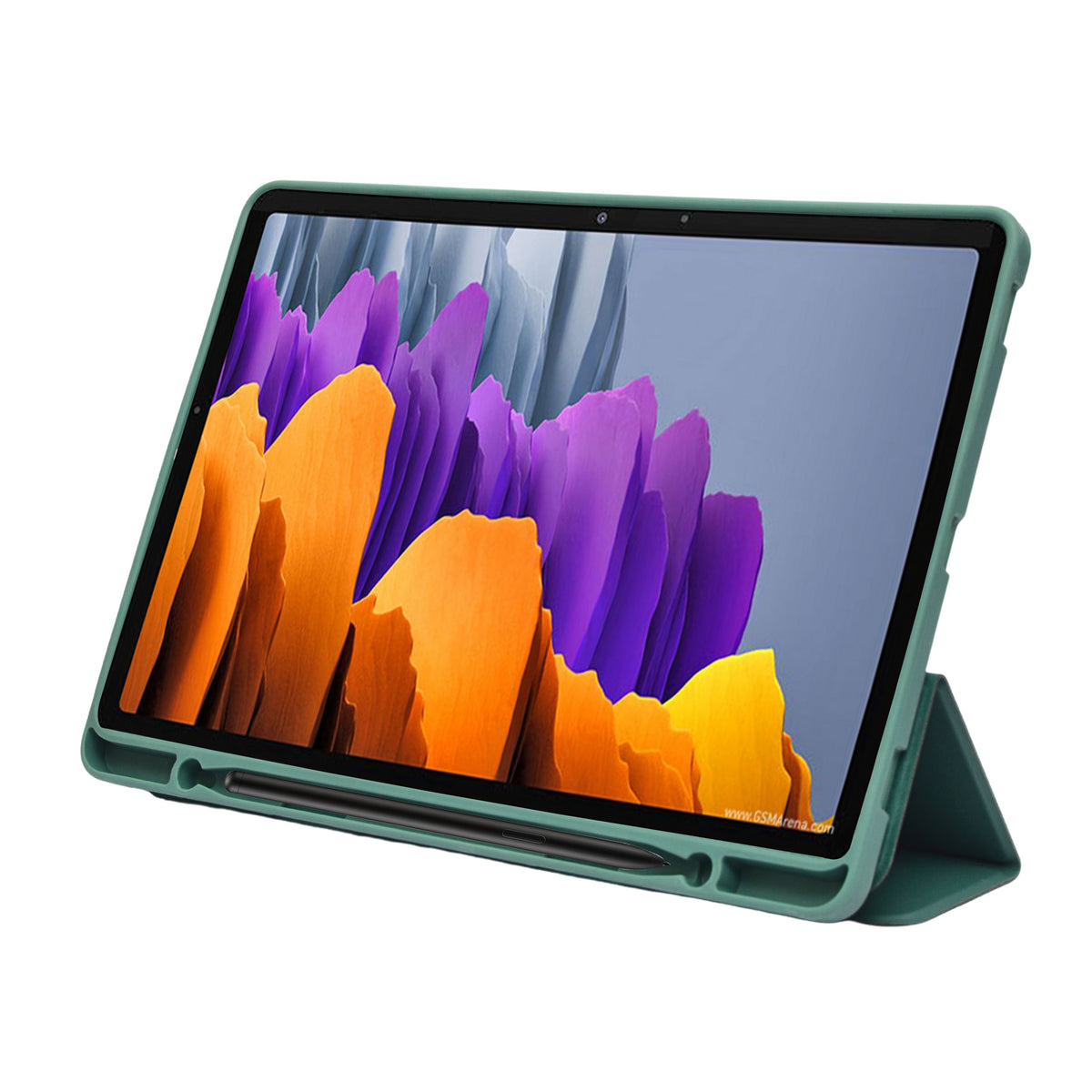 Trifold Smart Folio Case with Pencil Slot for Samsung Galaxy S7 / S8