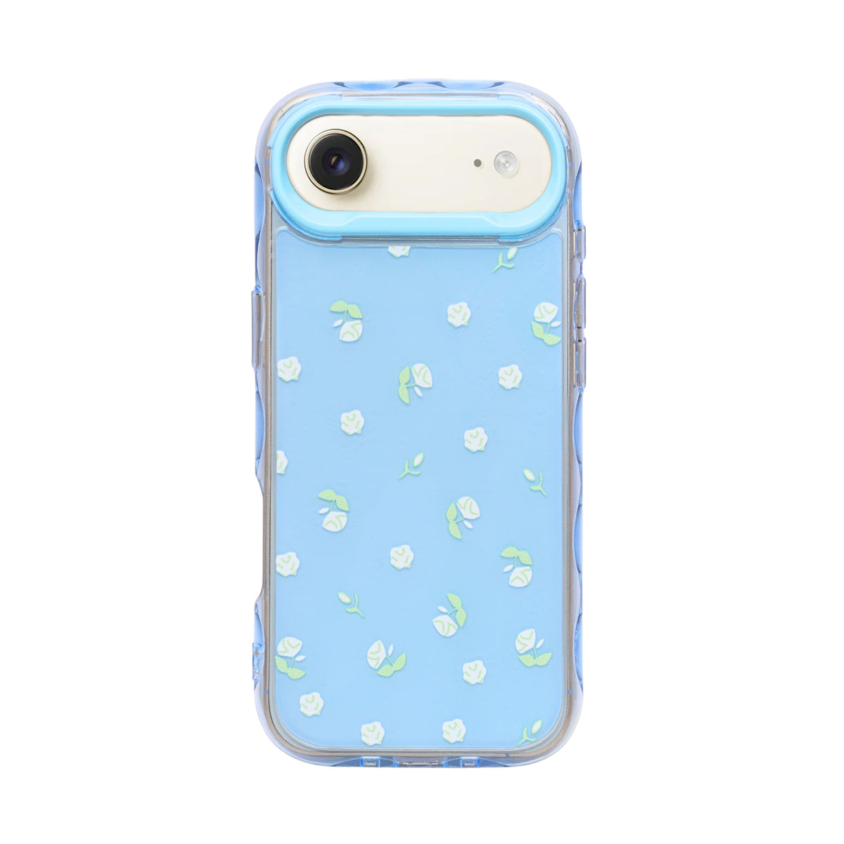 Cute Transparent Wavy Edge Phone Case for iPhone 17 Air