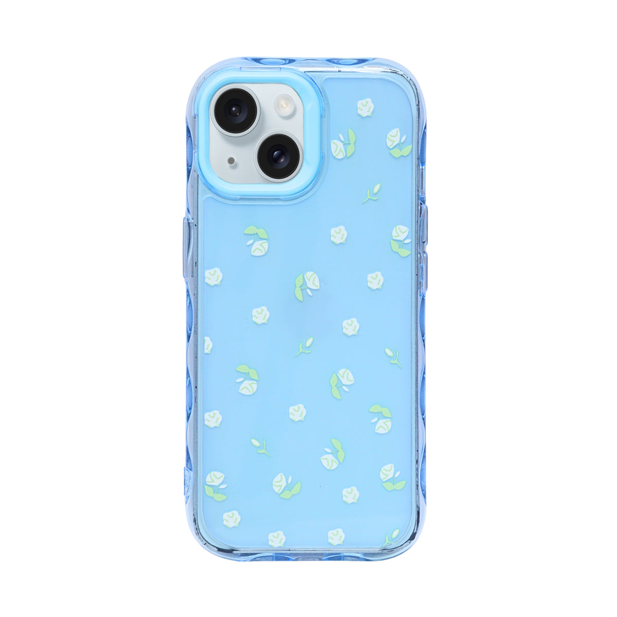 Cute Transparent Wavy Edge Phone Case for iPhone 13/ 14