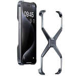 X Shape Ultra Slim Premium Frameless Metal Case for Your iPhone