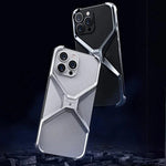 X Shape Ultra Slim Premium Frameless Metal Case for Your iPhone